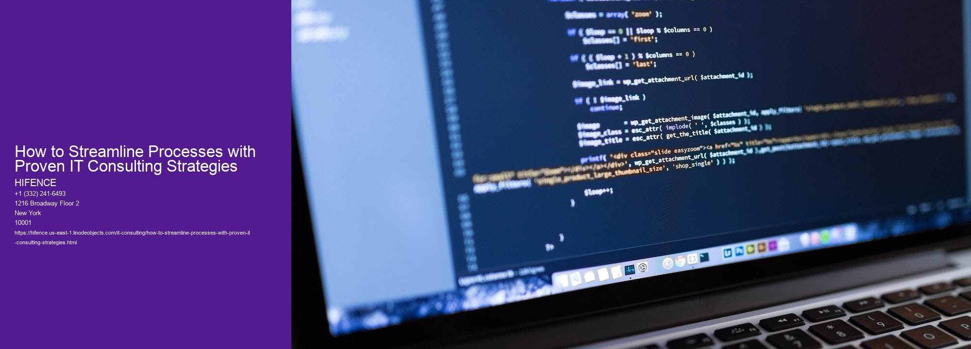 How to Streamline Processes with Proven IT Consulting Strategies 