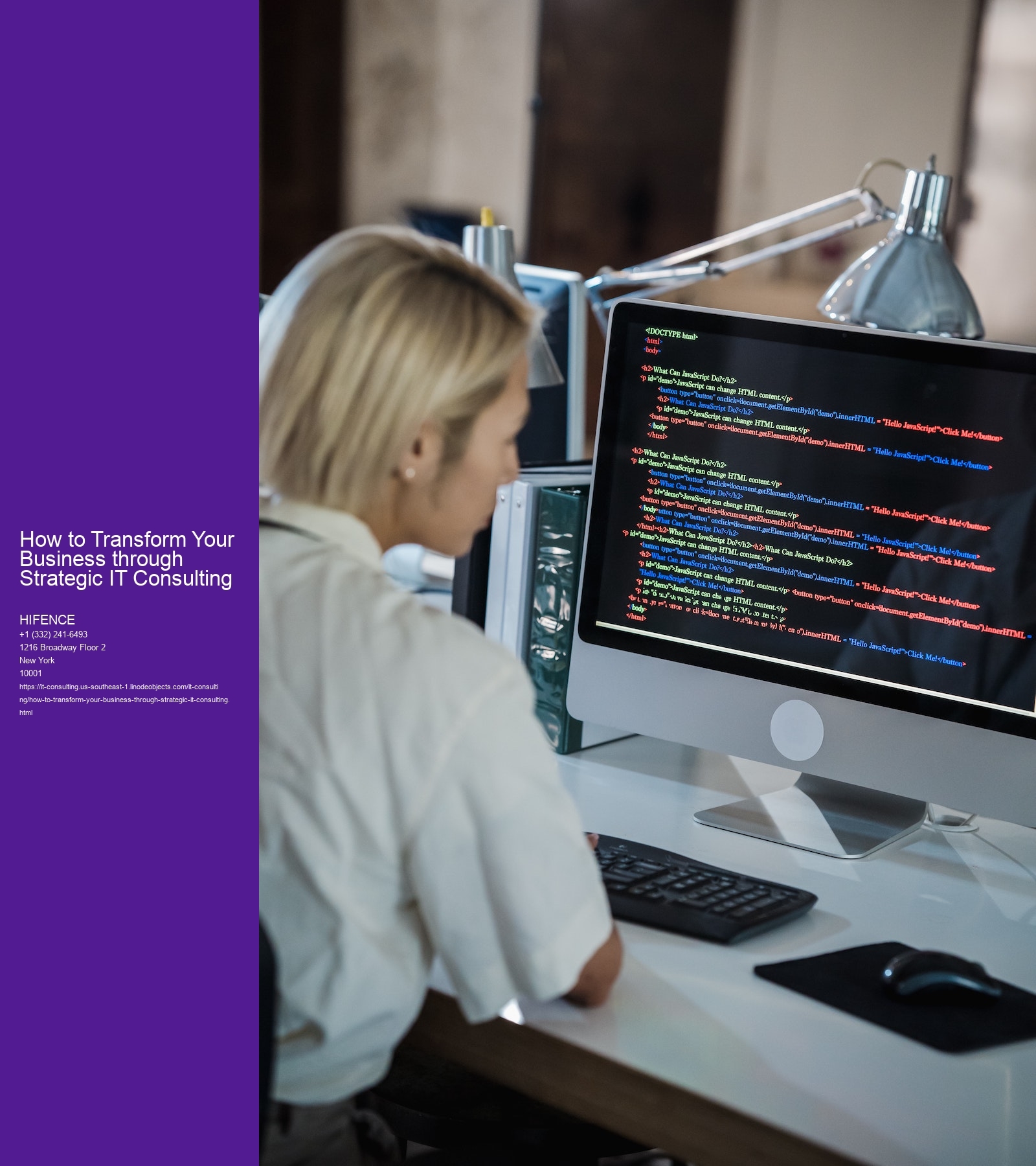 How to Transform Your Business through Strategic IT Consulting 